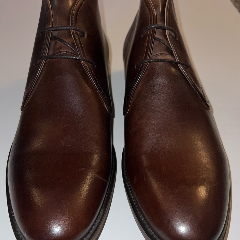 Pre-Owned Rodd&Gunn Classic Brown Leather Men's Shoes - Never Worn